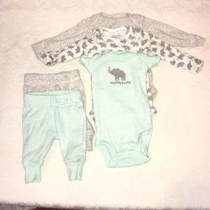 Carters Simple Joys Preemie 5 piece set